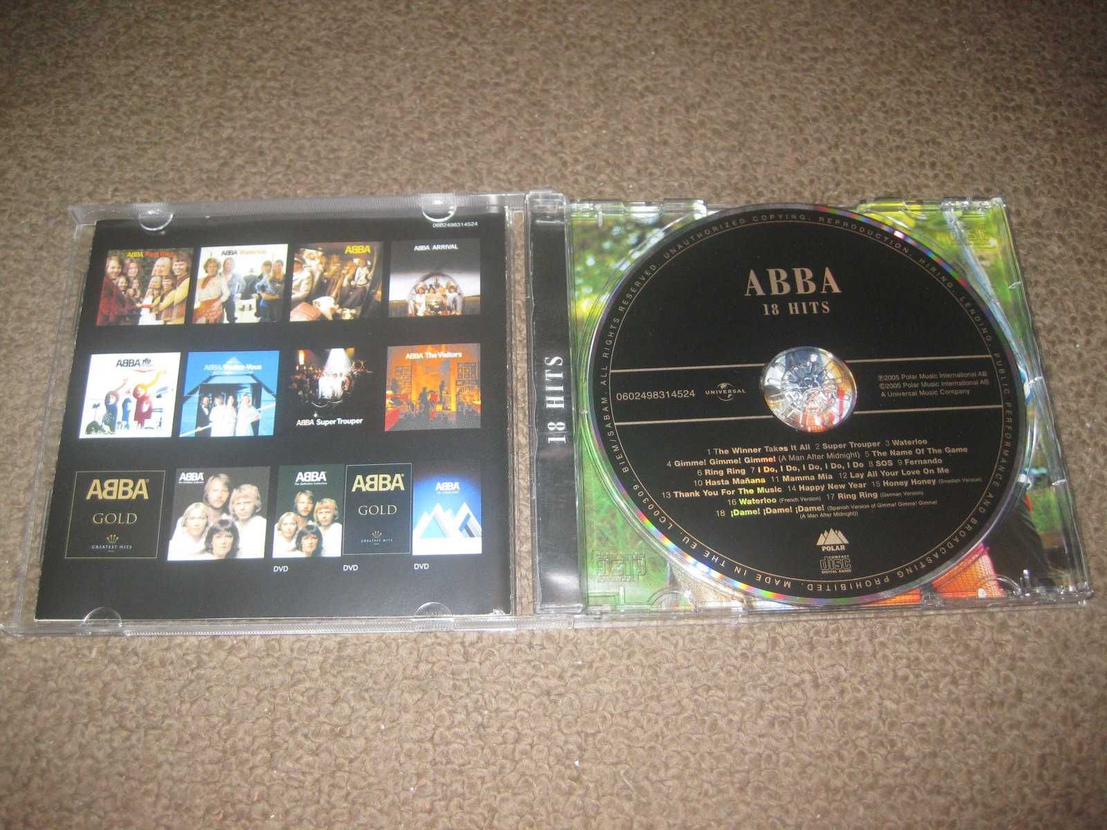 CD dos ABBA "18 Hits" Portes Grátis!