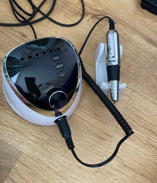 Frezarka do paznokci 65W + zestaw frezów 6 szt. manicure pedicure