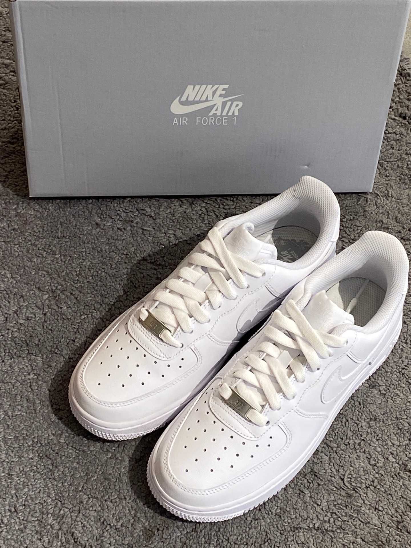 "Buty męskie i damskie Trampki" Nike Siły Powietrzne Biały Roz 45