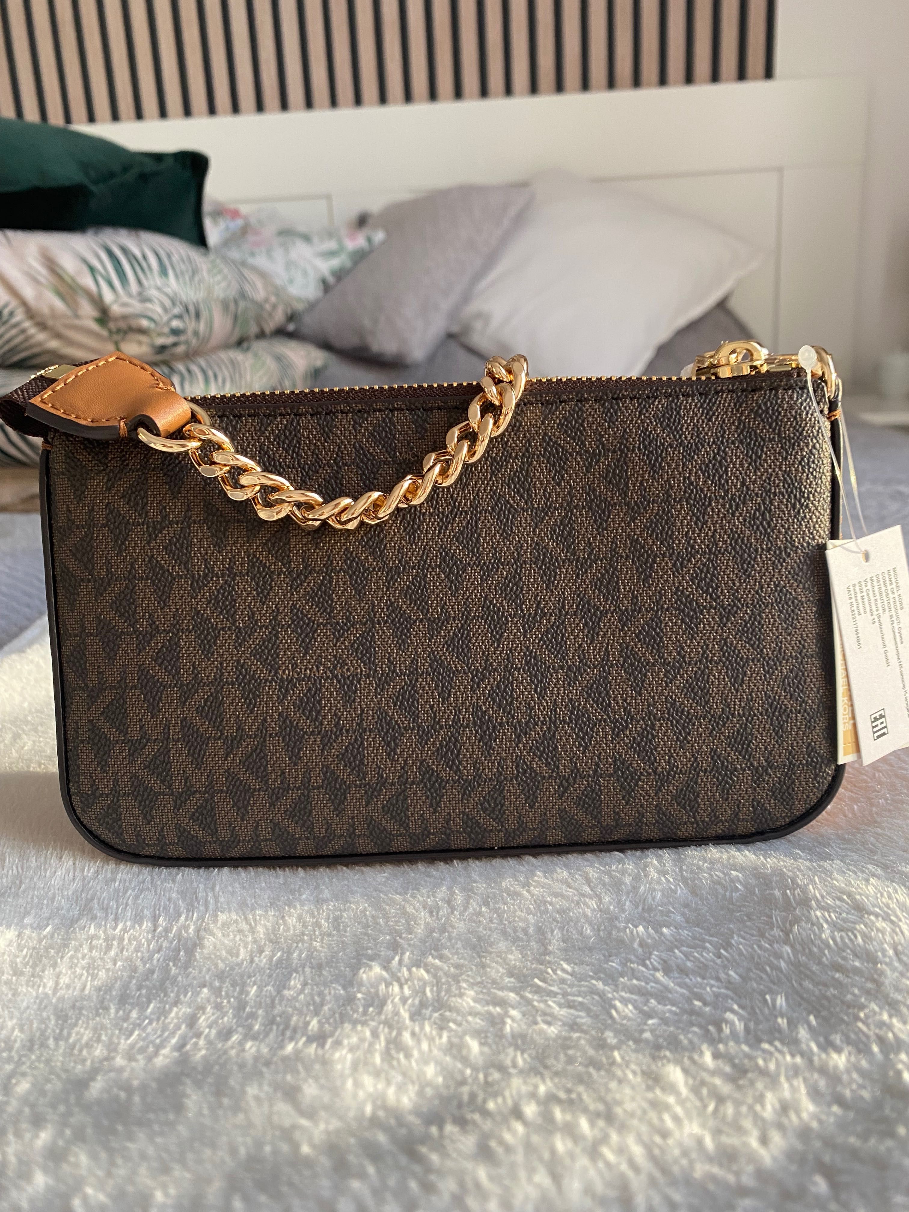 Brązowa torebka Michael Kors Jet Set Bag