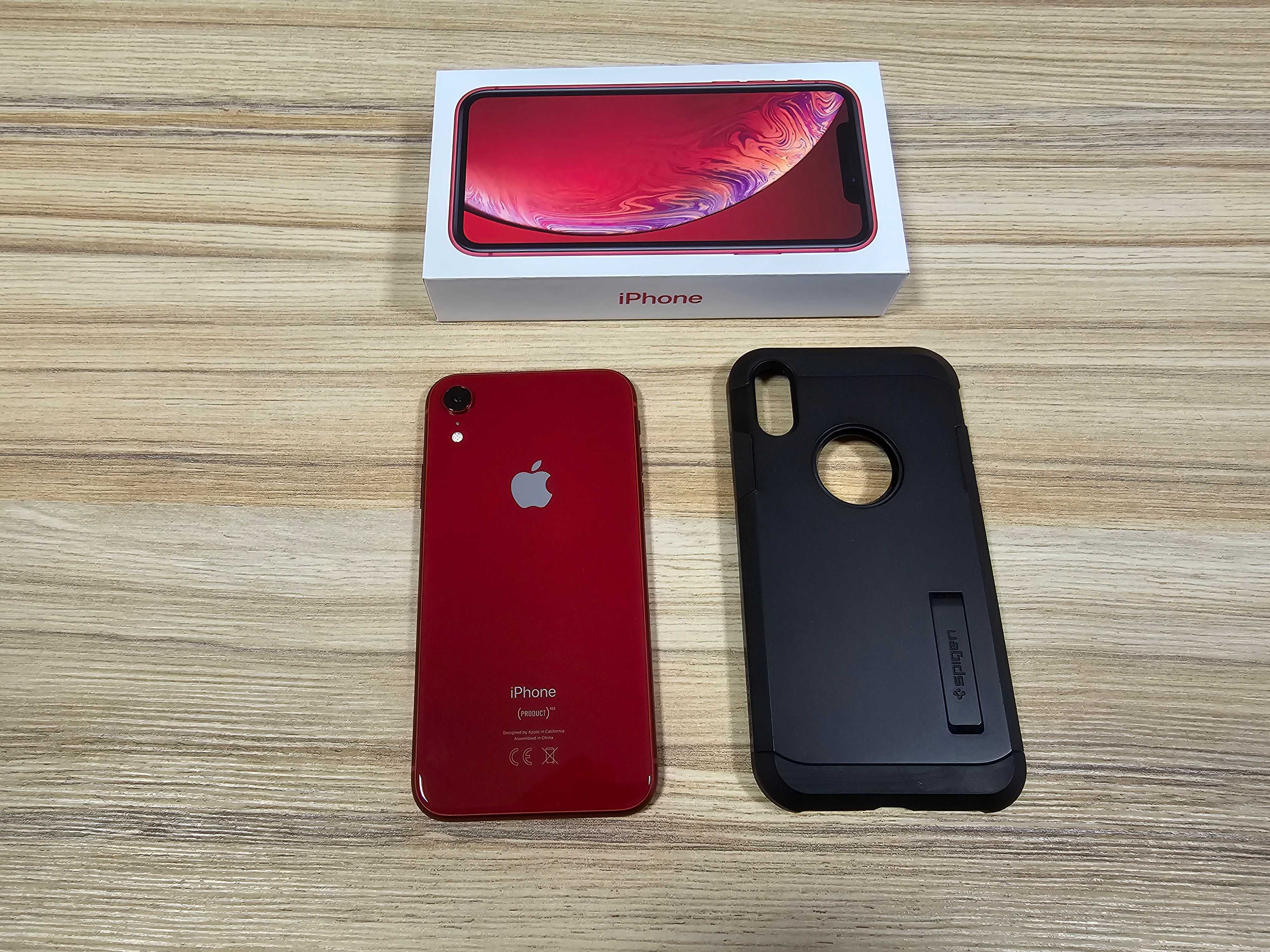 Apple iPhone XR 64GB Red A2105 na gwarancji producenta, kupiony 26.02