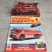 Kolekcja strażackie giganty wozów strażackich oshkosh crash truck 1:64