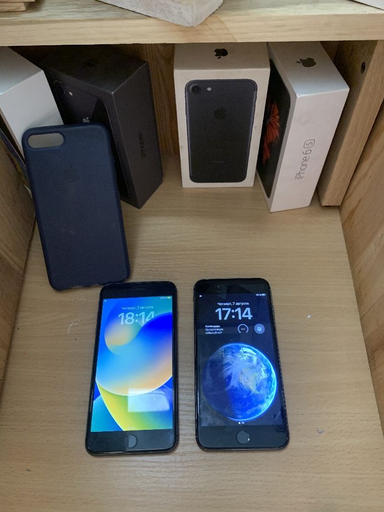 Продам два iphone/айфон 8 plus/+|64gb| ЛОТ