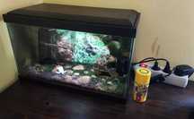 Aquario AQUA LED 20 L - CIANO