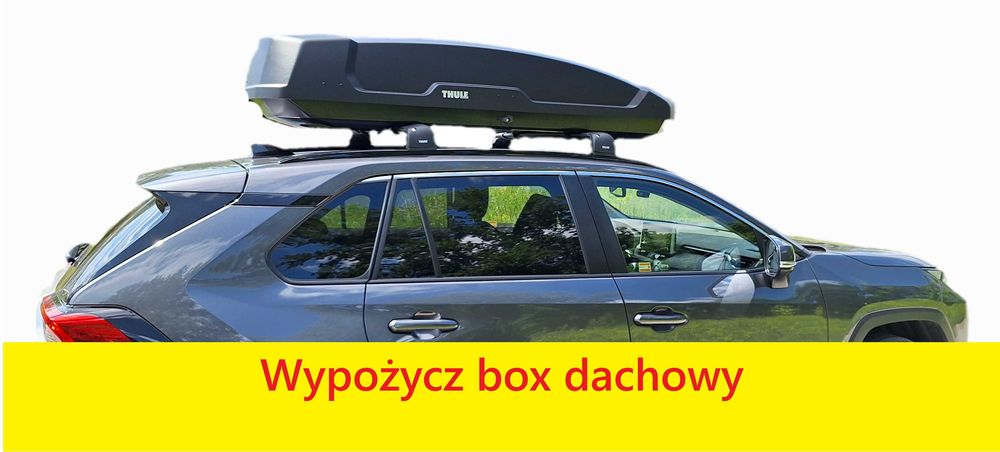 Wypożycz box dachowy Thule Force XT / Motion / InterPack wynajmę