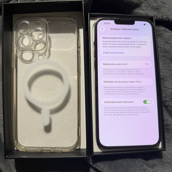 iPhone 13 Pro Max 128gb stan bardzo dobry + etui