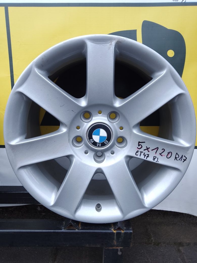 Sprzedam felgi aluminiowe 5x120 ET48 8J 17' BMW E36 E46 E90 E92