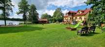 MAZURY WAKACJE dom bezp nad jeziorem 110m2 6-12/24os plaża las ognisko