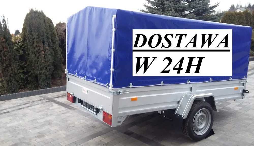 Przyczepa do transportu minikoparki laweta 2700 kg 3,5 2-osiowa FRACHT