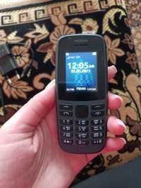Мобільний телефон Nokia 105 SS 2019 Black (16KIGB01A13) б/у