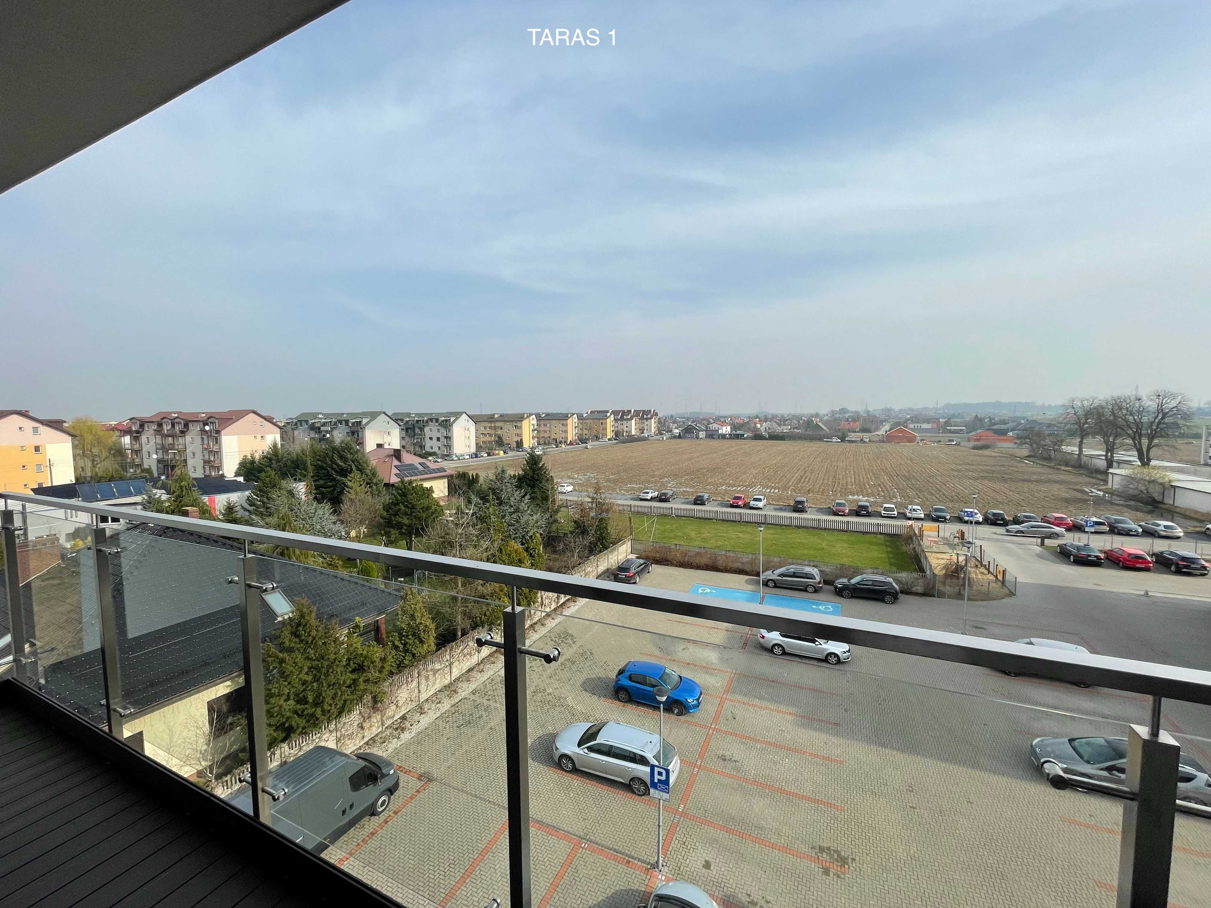 Mieszkanie apartament 67 m2, parking, dwa tarasy, widok, winda, meble