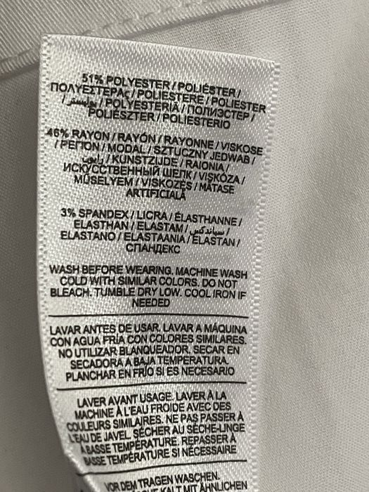 Biały fartuch Cherokee unisex