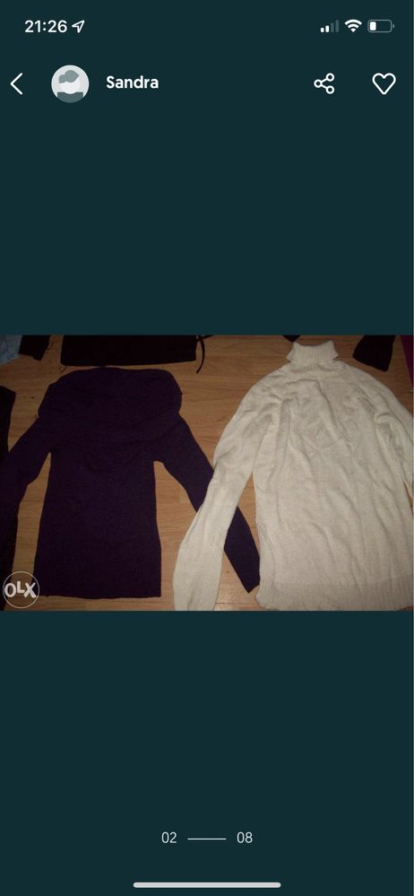 Giga zestaw paka odzieży damskiej zimowej + buty REEBOK roz. 39