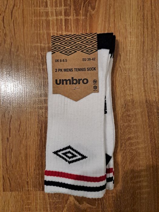 2 pack Mens Tennis Sock Umbro 39-42