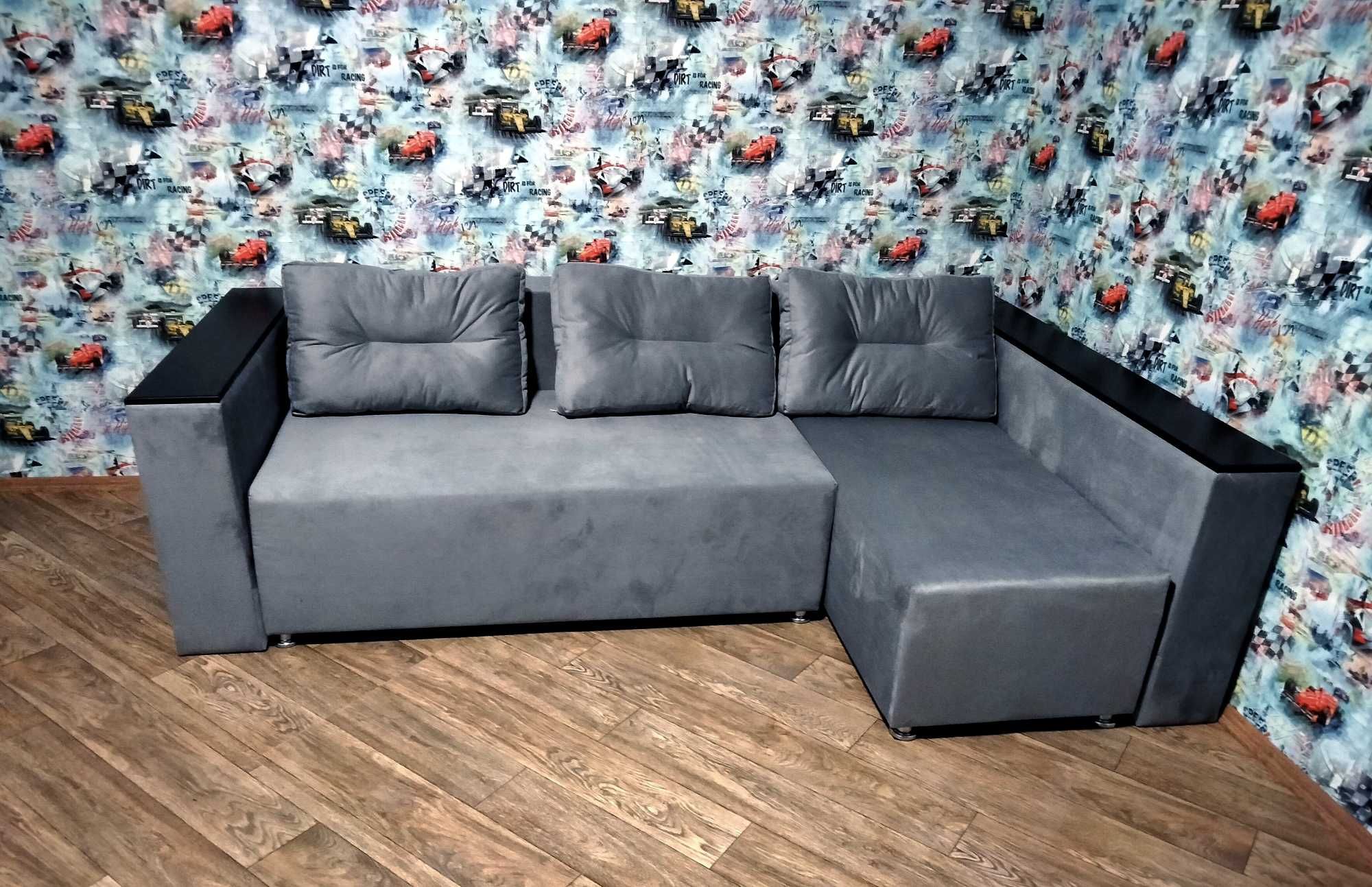 Кутовий диван "Хай-Тек" (Спальне місце 1.6/2.0) від виробника