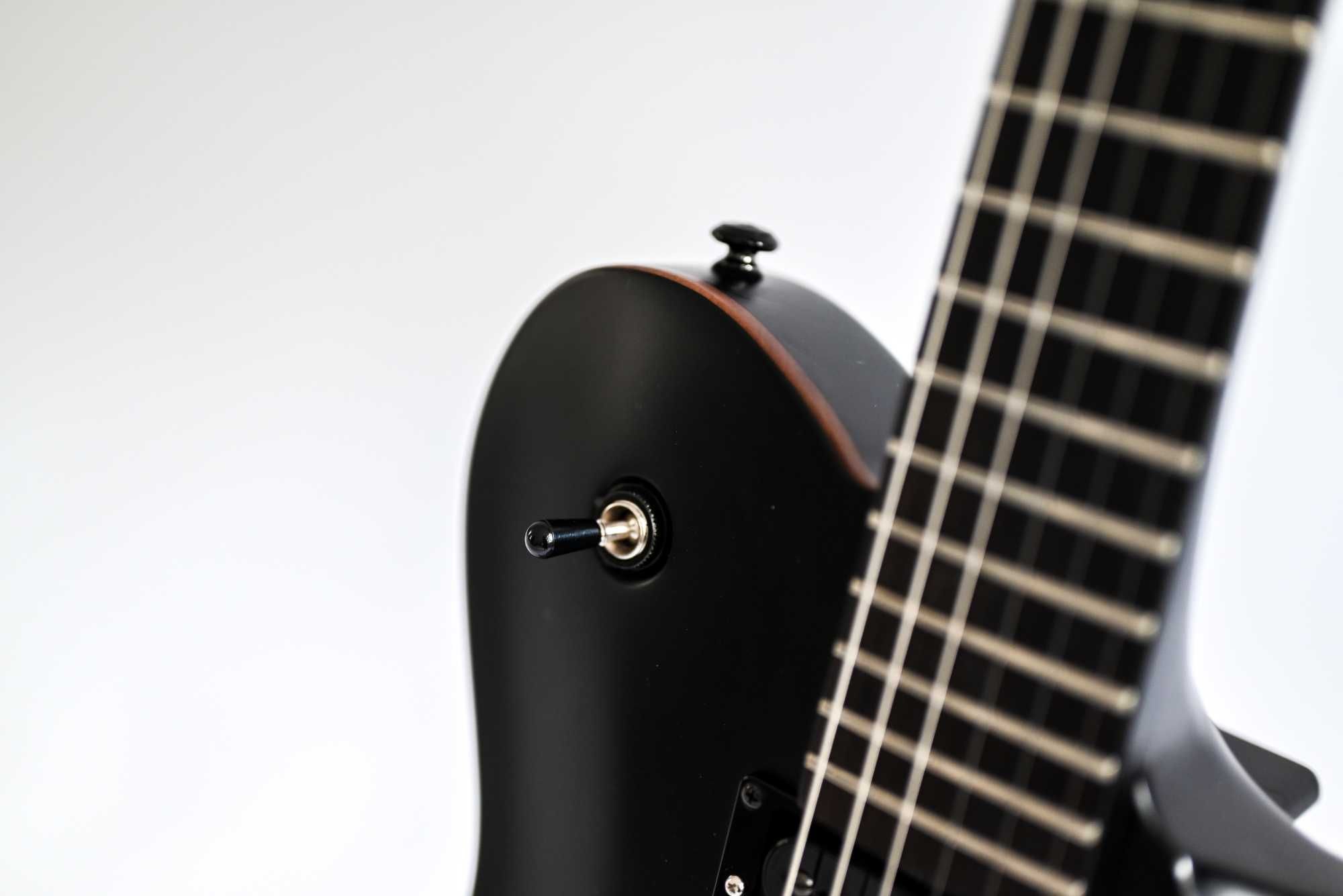 Gitara elektryczna Jericho Fusion Black z Seymour Duncan Black Winter