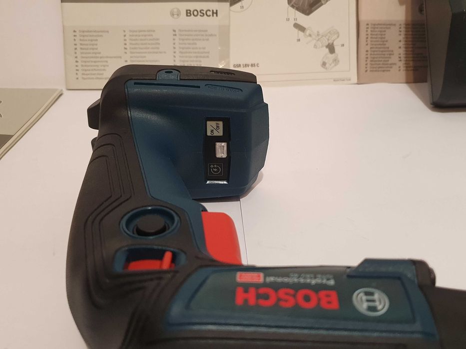 Wkrętarka do płyt GK drewno BOSCH GTB 18V-45 ladowarka bateria 3ah