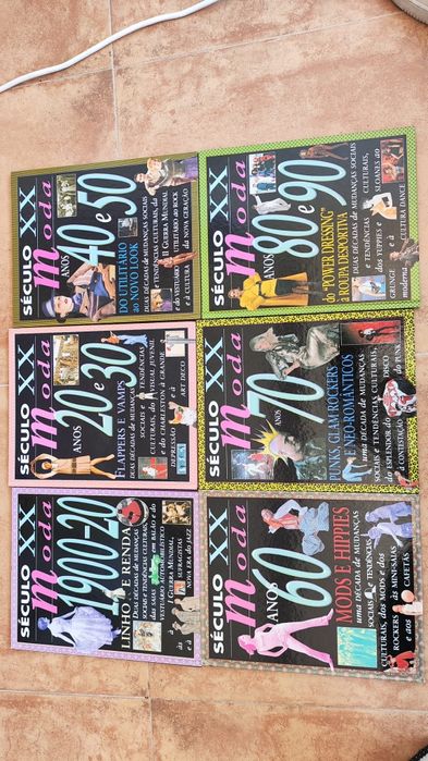 Coleção de livros século XX
