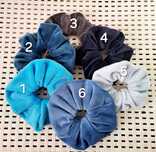 Gumka scrunchie welurkowa