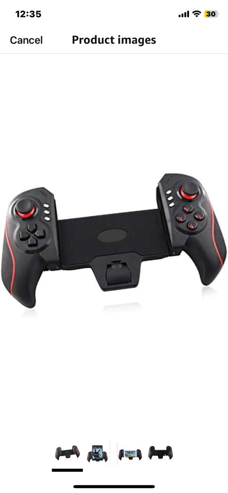 Gamepad Bluetooth Teleskopowy dla IOS Android Phone PC
