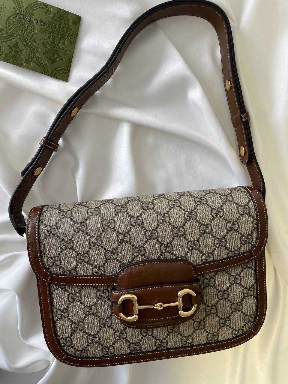 Оригінальна  GUCCI HORSEBIT 1955 SHOULDER BAG  в чудовому стані