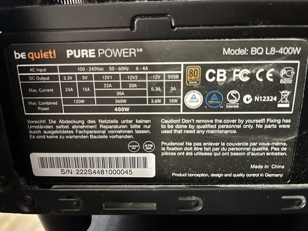 Komputer do gier RGB I3/8GB/SSD/R9 2GB DDR5