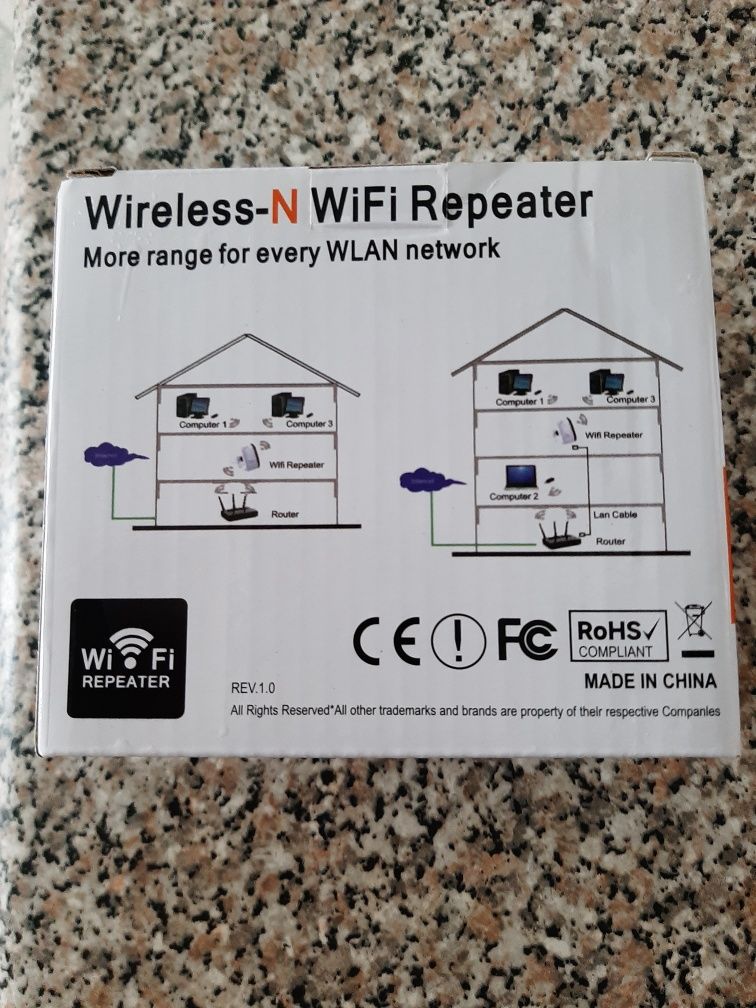 Посилювач WiFi-Wireless-N WIFI Repeatr