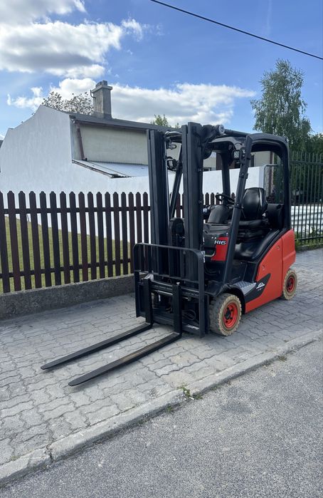 Wózek widłowy Linde H16T EVO triplex 391 jak toyota  h18 h20