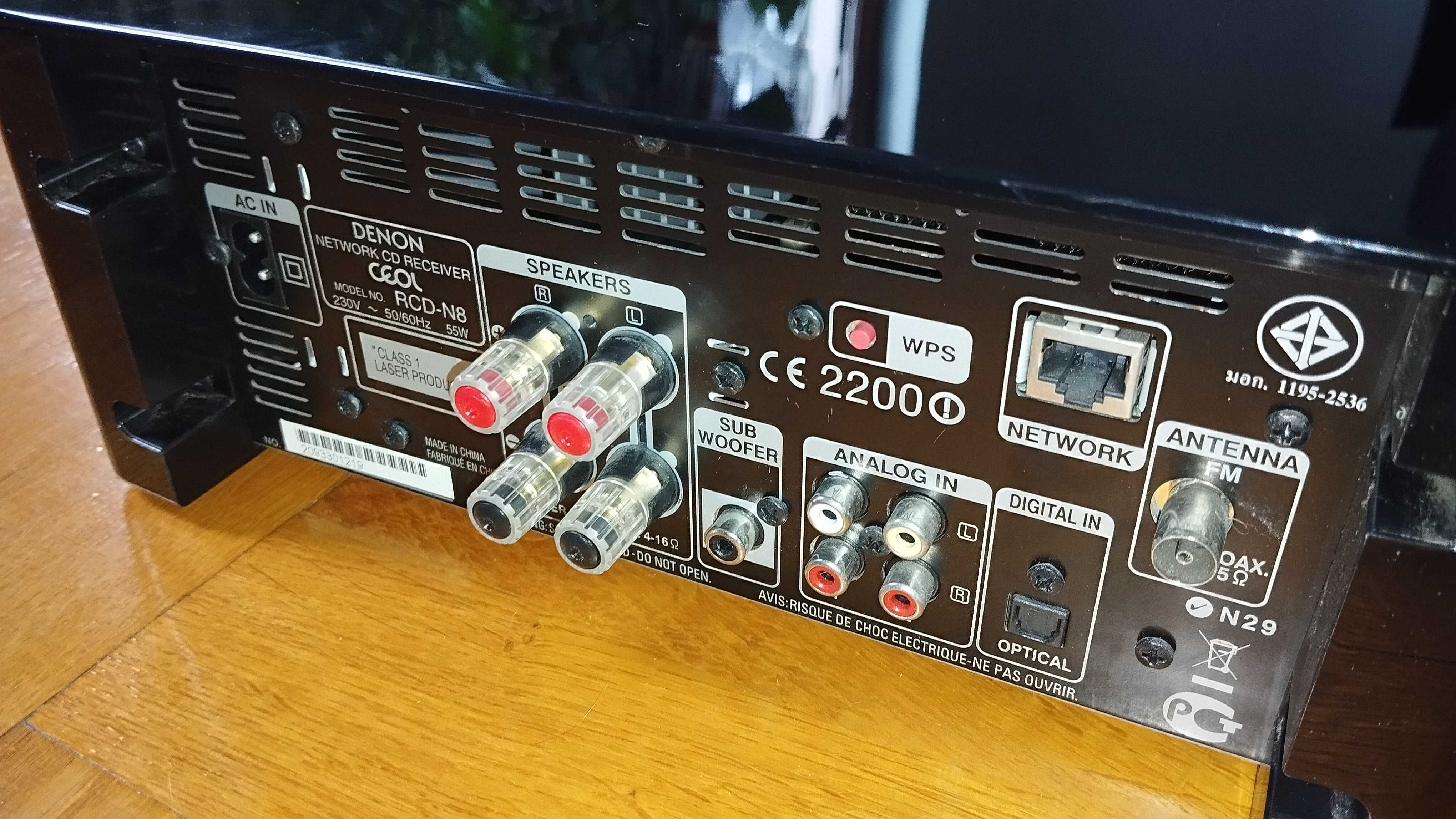 Универсал!Denon RCD-N8 Ceol WiFi CD USB FLAC FM интернет плеер ресивер