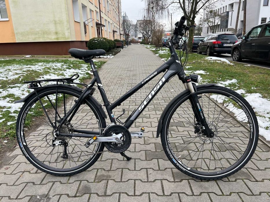 Rower crossowy SENSA Cross 28" Damski Shimano 3x9 XT Alivio