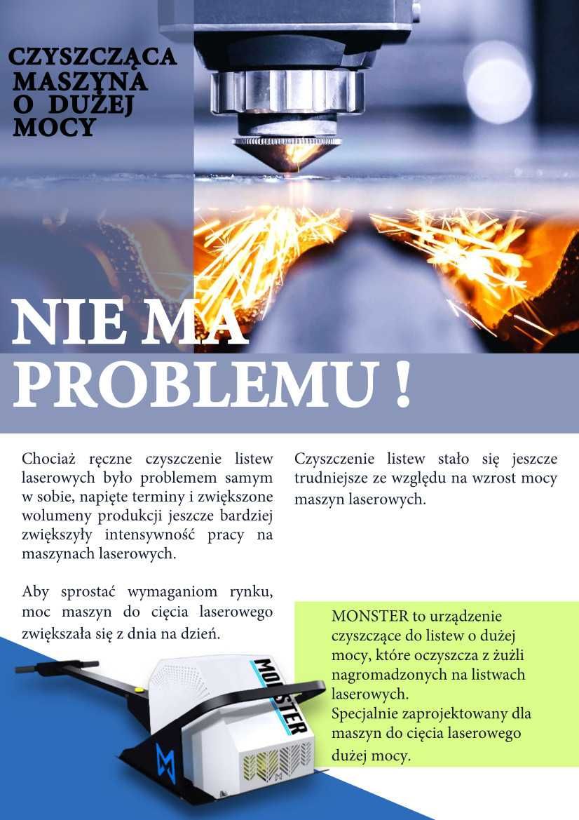Czyszczarka rusztu lasera