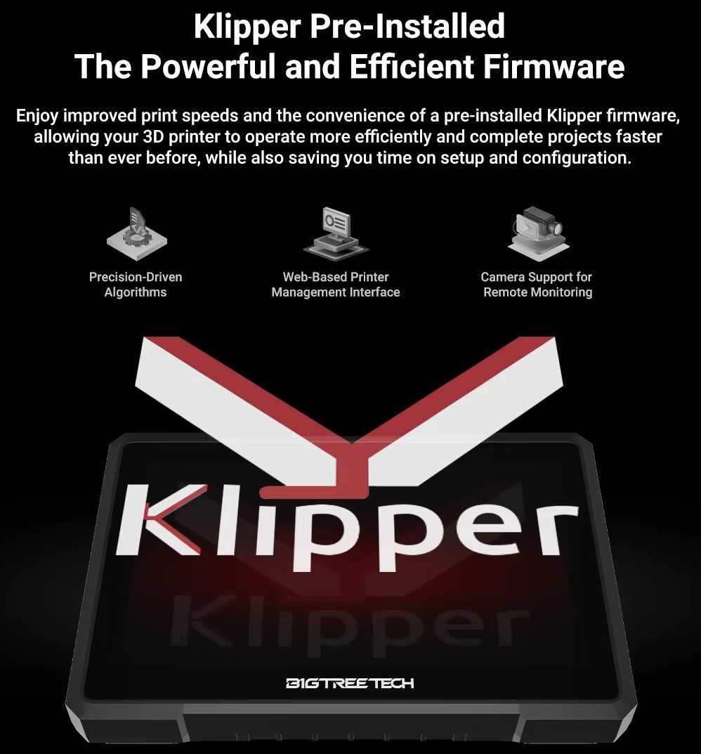 Додайте Klipper на Ваш 3Д принтер з BIGTREETECH Pad 7 (Klipper)  IPS