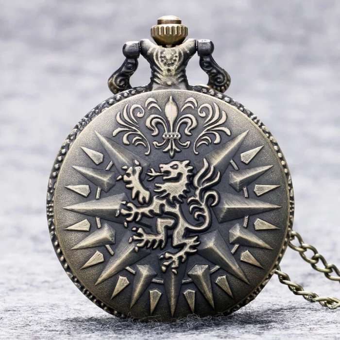 Relógio bolso Game of Thrones colar