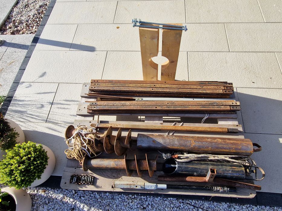 Wiertnica do studni plus dodatki Pilne