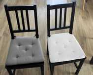 + Sprzedam: 6 sztuk krzesło STEFAN IKEA - Czarny, Lita Sosna