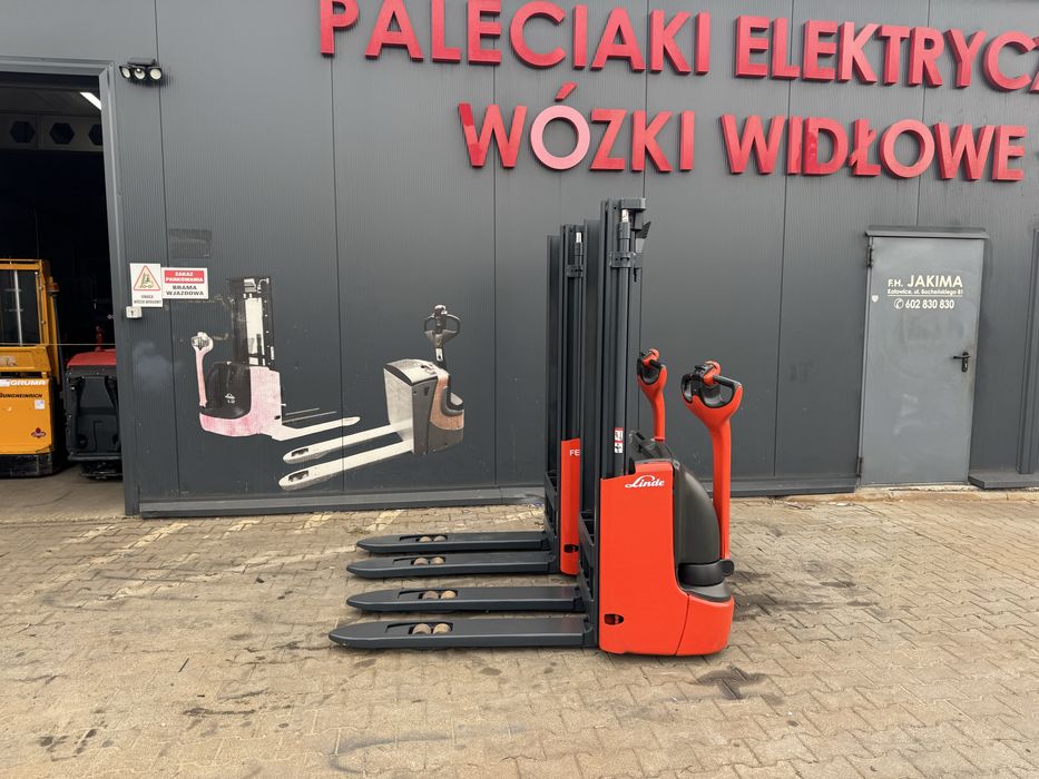Paleciak elektryczny Linde L 12 2018 r 290 cm 1200 kg wózek sztaplarka