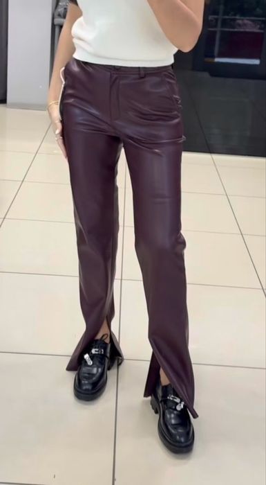 Продам брюки з эко- кожи