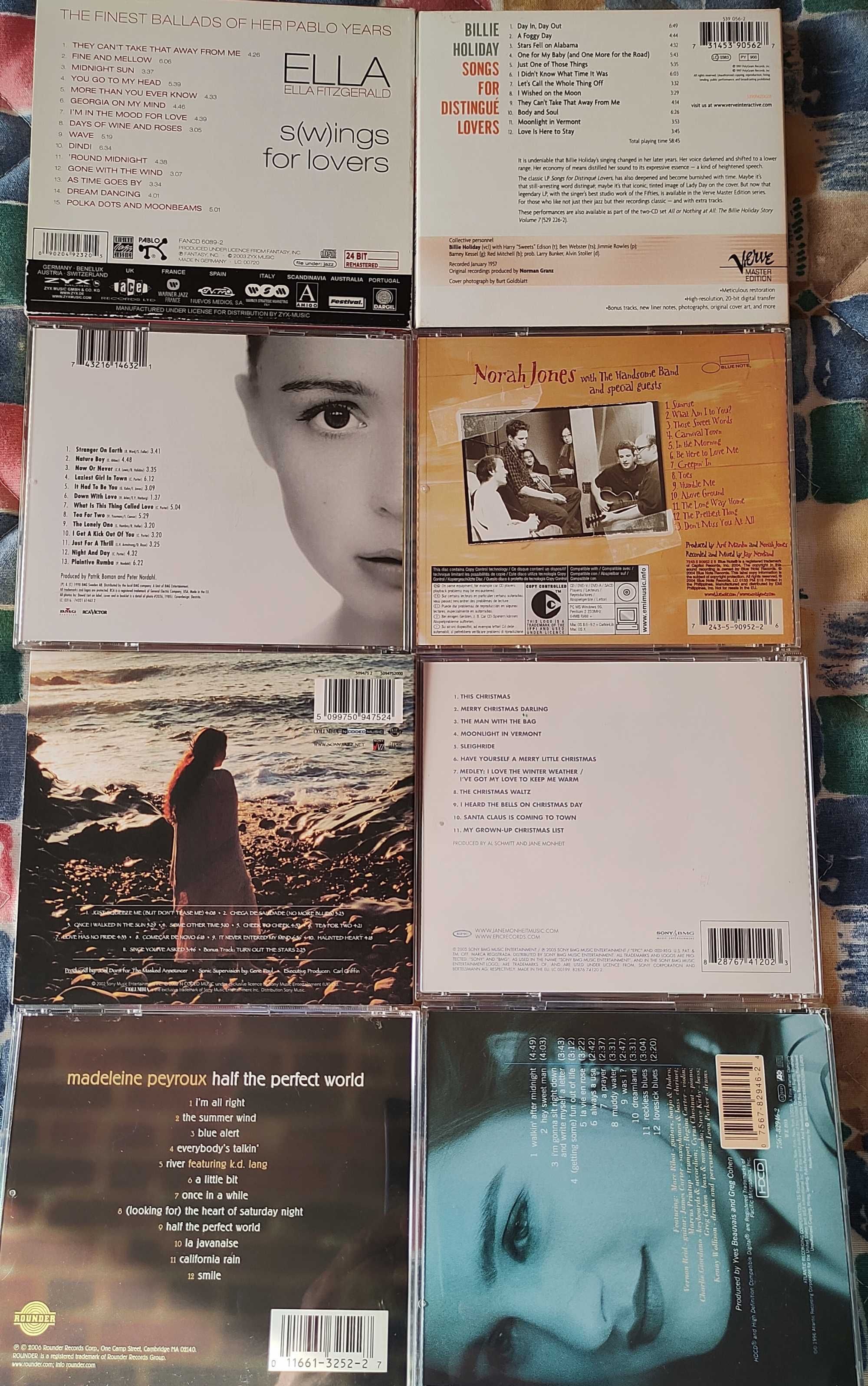 9 cd's de Jazz originais