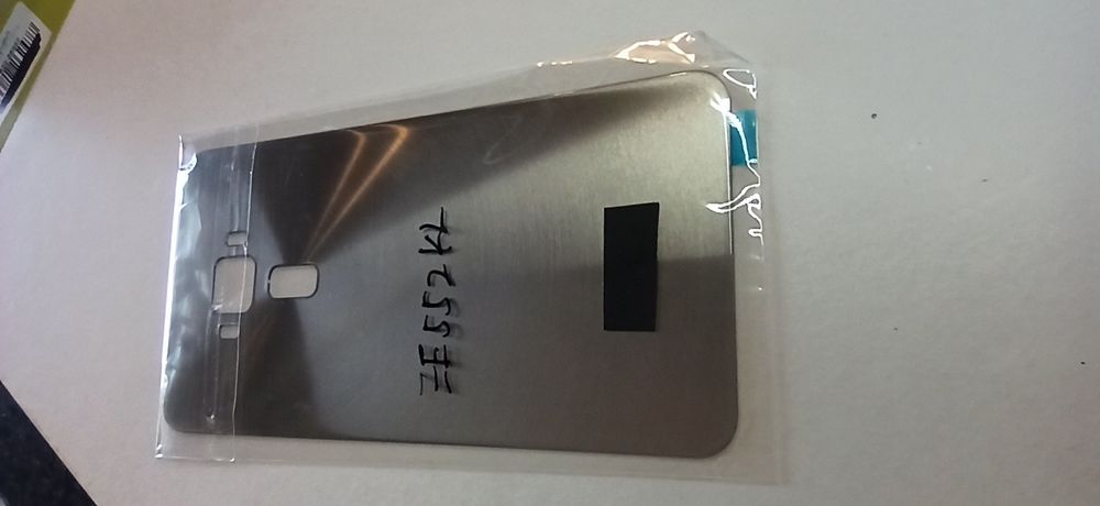 Tampa traseira dourada nova para ASUS ZenFone 3 de 5.5"