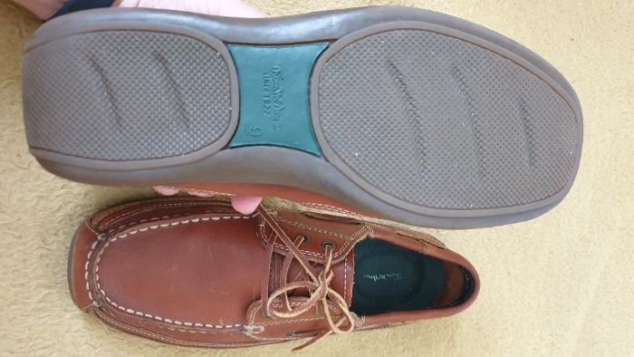 Eleganckie skórzane mokasyny męskie r. 42 (27cm) marki ThomMcAn