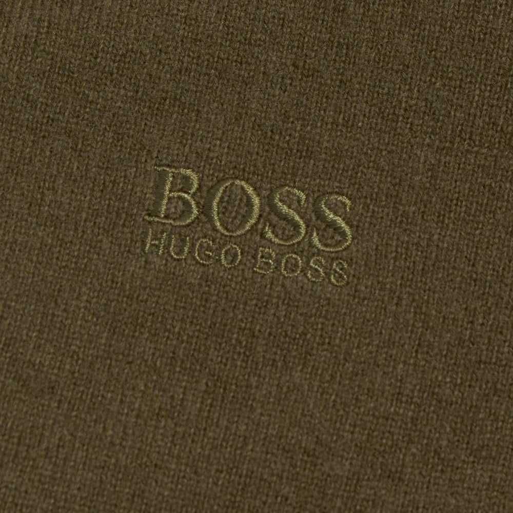 cвитер Hugo Boss темно-зеленый