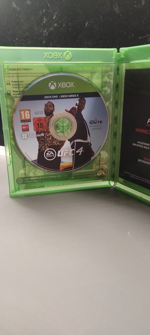 Gra na Xbox one, X UFC 4