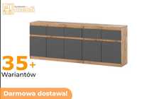 Komoda Best Oleksa 200cm z Szufladami 5D/5SZ Darmowa Dostawa Tania