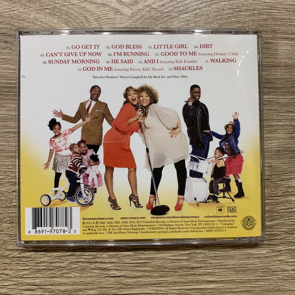 Mary Mary - Go Get It CD wydanie USA