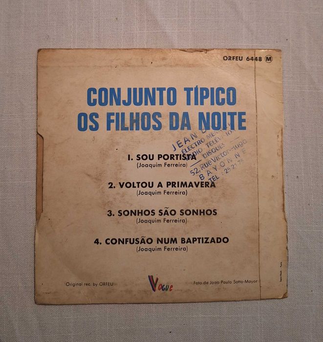 Disco Vinil Antigo