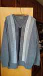 Piękny duży męski sweter XL/2XL - wełna z acrylem - bdb !!