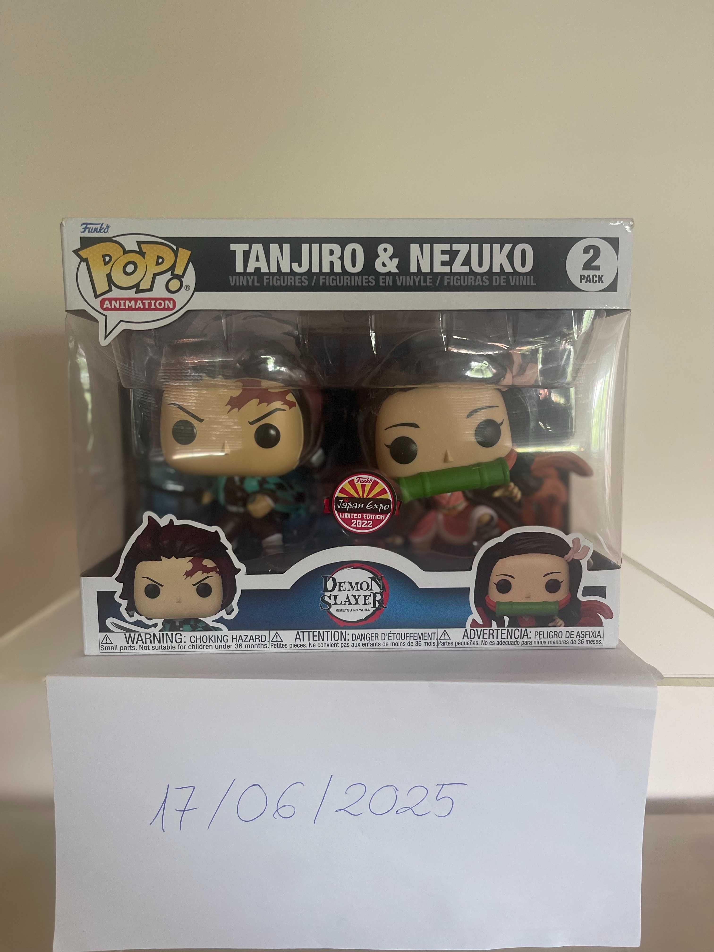 Funko Pop! Demon Slayer - Tanjiro & Nezuko 2 Pack (Japan Expo 2022)