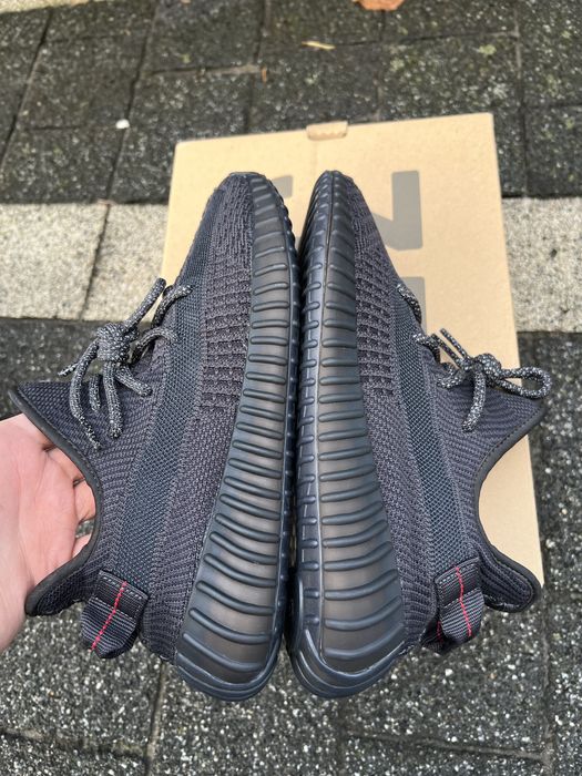 Adidas Yeezy Boost 350 V2 Black Static Non Reflective 40 buty czarne