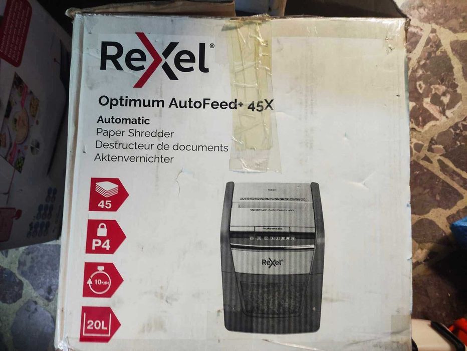 Niszczarka Rexel Optimum AutoFeed+ 45X