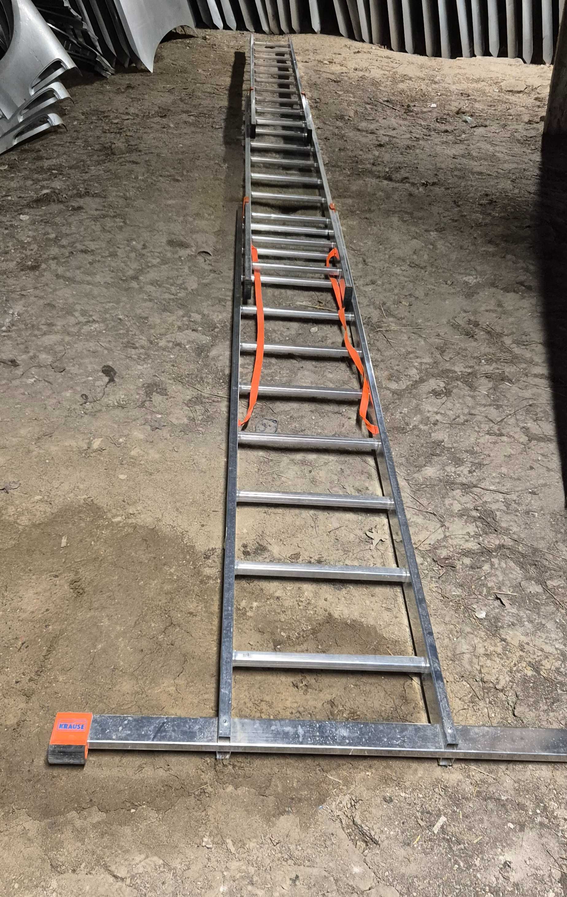 KRAUSE Drabina 129680 TRIBLO 3 x 10 Szczeblowa 6,90m Nowa OE